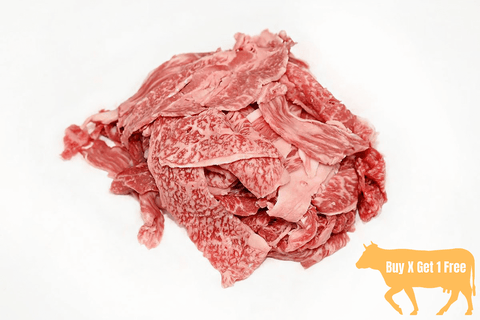 WAGYUMAN Japanese Wagyu Beef A5 CLOD Trimmings Kiriotoshi - Japanese Wagyu