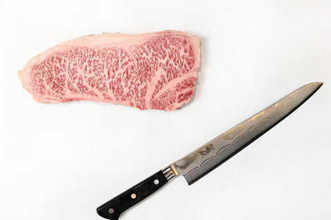 WAGYUMAN Japanese Wagyu Beef 1.0 lbs (16.0 oz) Japanese A5 Wagyu STRIPLOIN [Steak Cut]